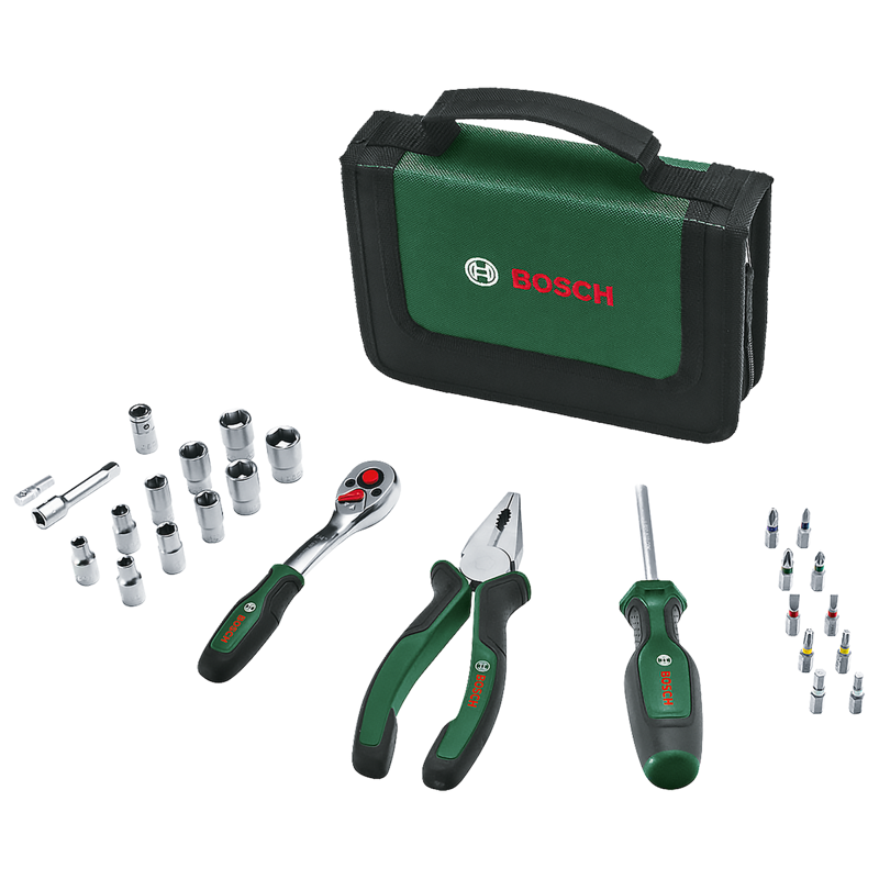 Bosch 26 Piece Portable Hand Tool Set-1